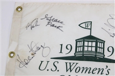 Champ Juli Inkster, Park (LA) & Others Signed 1999 US Women's Open at Old Waverly Flag JSA ALOA