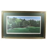 Augusta National Golf Club 11th Hole Ltd Ed Oversize Michael Lane Print 611/1000 - Framed