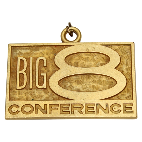 Champion Danny Edwards 1972 Big 8 Conference 1st Place Golf Medal