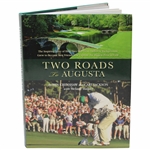 Augusta National Caddy Carl Jackson & Ben Crenshaw Signed "Two Roads To Augusta" Book JSA ALOA
