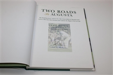 Augusta National Caddy Carl Jackson & Ben Crenshaw Signed Two Roads To Augusta Book JSA ALOA
