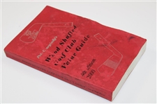 Peter Georgiady Signed 'Wood Shafted Golf Club Value Guide' Booklet JSA ALOA