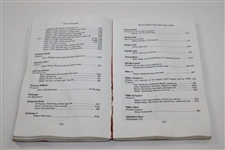 Peter Georgiady Signed 'Wood Shafted Golf Club Value Guide' Booklet JSA ALOA
