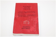 Peter Georgiady Signed 'Wood Shafted Golf Club Value Guide' Booklet JSA ALOA