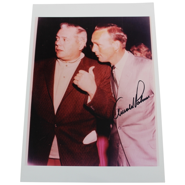 Arnold Palmer Signed Photograph with Desi Arnaz JSA ALOA