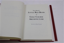 Tom Doak Signed 'Tom Doak's Little Red Book of Golf Course Architecture' JSA ALOA
