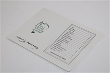 Herman Keiser Signed Augusta National Golf Club Scorecard JSA ALOA