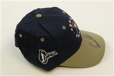 Arnold Palmer Signed Latrobe Country Club Circle Logo Hat JSA ALOA