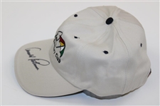 Arnold Palmer Signed Arnold Palmer Latrobe Country Club Khaki Hat JSA ALOA