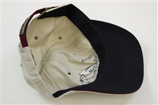 Arnold Palmer Signed Arnold Palmer Latrobe Country Club Khaki Hat JSA ALOA