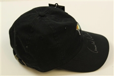 Arnold Palmer Signed Arnold Palmer Umbrella Logo Black Hat JSA ALOA