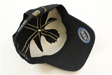 Arnold Palmer Signed Arnold Palmer Umbrella Logo Black Hat JSA ALOA
