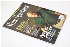 Arnold Palmer Signed 2004 Wine Spectator Magazine JSA ALOA