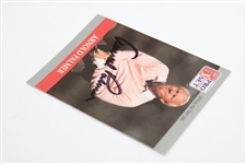 Arnold Palmer Signed PGA Tour Pro Set Card JSA ALOA