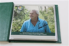 Arnold Palmer Signed Course Design Co. Album JSA ALOA