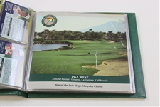 Arnold Palmer Signed Course Design Co. Album JSA ALOA