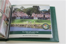 Arnold Palmer Signed Course Design Co. Album JSA ALOA