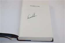 Arnold Palmer Signed 'A Golfers Life' Book by Arnold Palmer w/James Dodson - Hardcover JSA ALOA