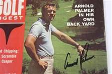 Arnold Palmer Signed Golf Digest Magazine - October 1964 JSA ALOA