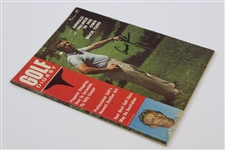 Arnold Palmer Signed Golf Digest Magazine - October 1964 JSA ALOA