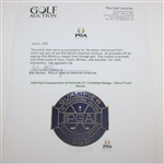 1939 PGA Championship at Pomonok CC Contestant Badge - Henry Picard Winner