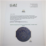 1950 PGA Championship at Scioto CC Contestant Badge - Chandler Harper Winner