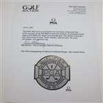 1951 PGA Championship at Oakmont Contestant Badge - Sam Snead Winner
