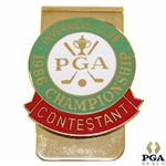 1986 PGA Championship at Inverness Club Contestant Badge - Bob Tway Winner