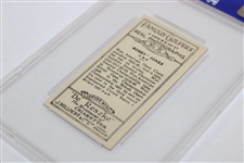 1928 Bobby Jones Millhoff & Co. Ltd Famous Golfers Card #20 PSA #11147085 NM7