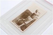 1928 Walter Hagen Millhoff & Co. Ltd Famous Golfers Card #2 PSA #01652347 NM7