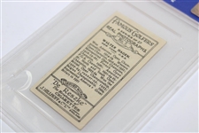 1928 Walter Hagen Millhoff & Co. Ltd Famous Golfers Card #2 PSA #01652347 NM7