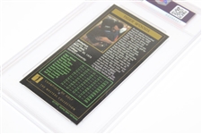 1998 Tiger Woods Champions of Golf Golf Card PSA #64494447 NM-MT 8