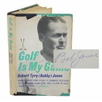 Bobby Jones Signed & Inscribed Golf Is My Game Book JSA ALOA