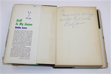 Bobby Jones Signed & Inscribed 'Golf Is My Game' Book JSA ALOA