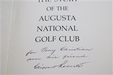 Clifford Roberts Signed & Inscribed 1976 'The Story of Augusta National Golf Club' Book JSA ALOA