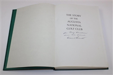 Clifford Roberts Signed & Inscribed 1976 'The Story of Augusta National Golf Club' Book JSA ALOA