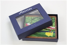 Augusta National Masters Smathers & Branson Hand-Stitched Needlepoint Wallet in Box