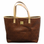 ANGC Masters Tournament Brown/Copper Tone Leather Purse Made in Italy