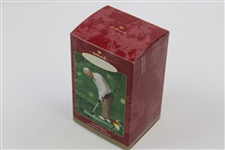 Arnold Palmer Signed Hallmark Christmas Ornament with Box JSA ALOA