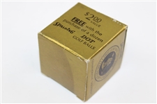 1971 Spalding Moon Golf Ball in Original Box