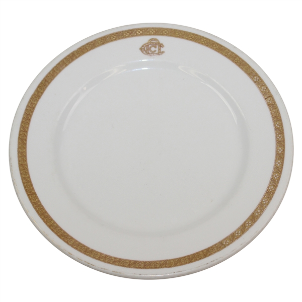 1952 Oakmont Country Club China Plate 7"