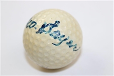 George Bayer Signed Tourney Golf Ball JSA ALOA