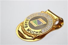 2000 Nabisco Dinah Shore Contestant Money Clip - Barb Mucha