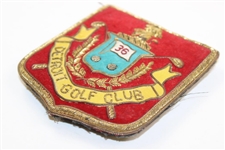 Detroit Golf Club Members Coat Crest
