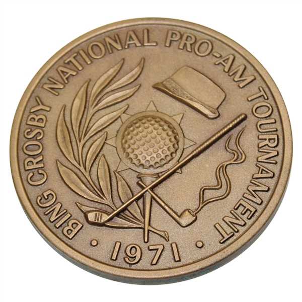 1971 Bing Crosby Pro Am Contestant Medallion