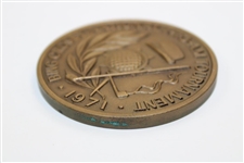 1971 Bing Crosby Pro Am Contestant Medallion