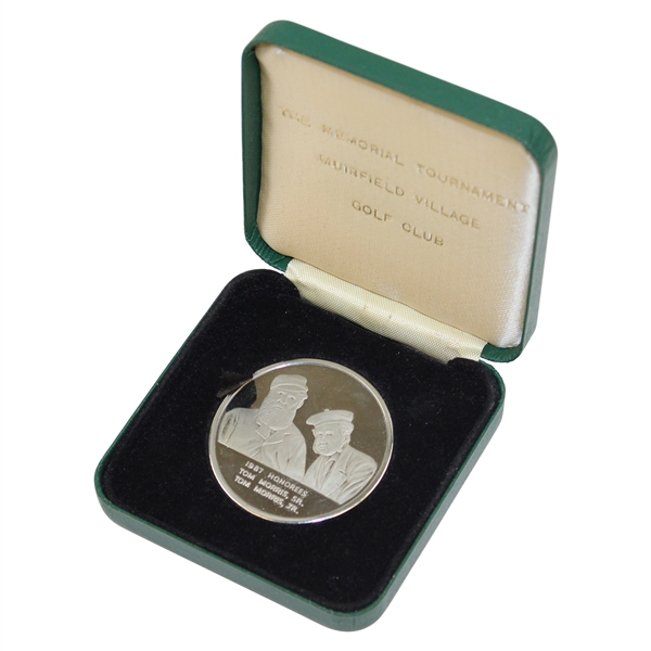 1987 Old Tom/ Young Tom Morris Ltd Ed The Memorial Tournament Honoree Medal