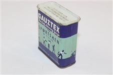 1939 Gauztex Sport Gauze w/Golfer Tin Unopened