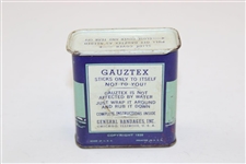 1939 Gauztex Sport Gauze w/Golfer Tin Unopened