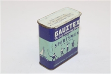 1939 Gauztex Sport Gauze w/Golfer Tin Unopened